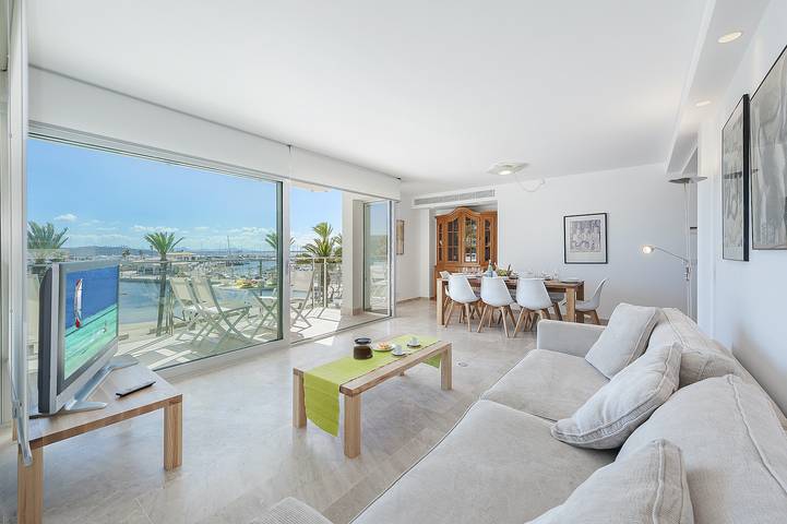 Ferienwohnung für 8 Personen, mit Balkon und Terrasse in Port de Pollença - 4