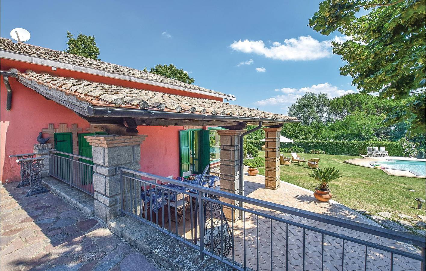 Moderne 2-Zimmer-Wohnung mit Pool, WLAN und Parkplatz | Gradoli 2 km in Gradoli, Viterbo Provinz