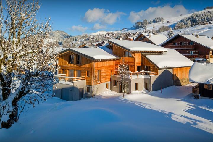 Chalet pour 13 personnes, avec jardin, adapté aux familles à Crest-Voland - 2