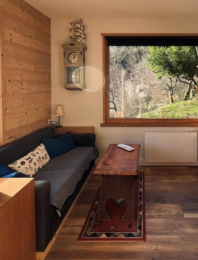 Gîte pour 2 personnes, avec Balcon et Terrasse ainsi que Jardin et Vue à Séchilienne - 2