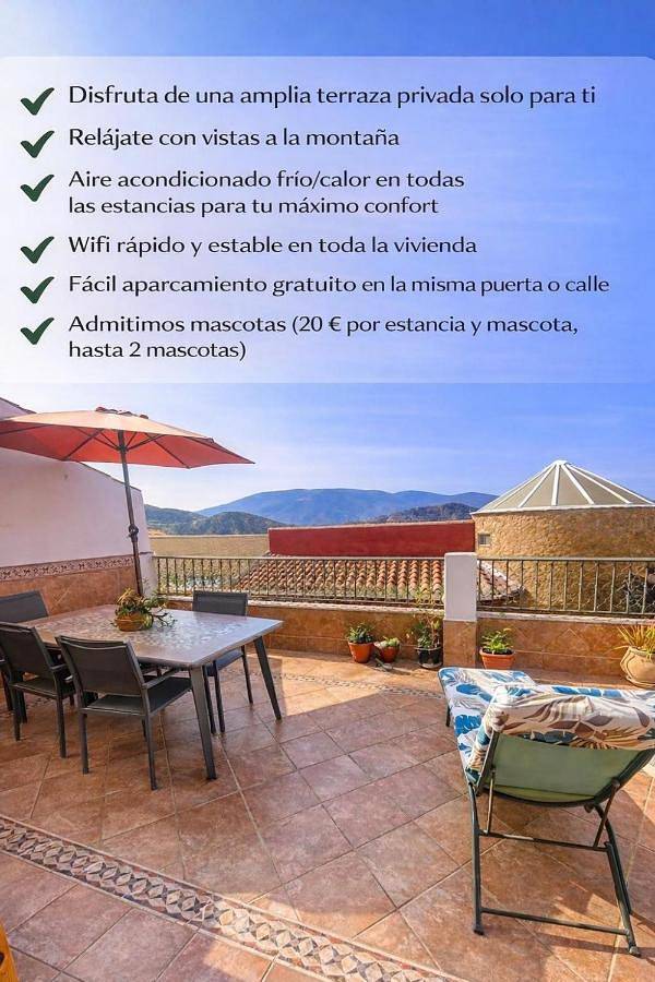 Gîte pour 4 personnes, avec vue et terrasse à Lanjarón - 2