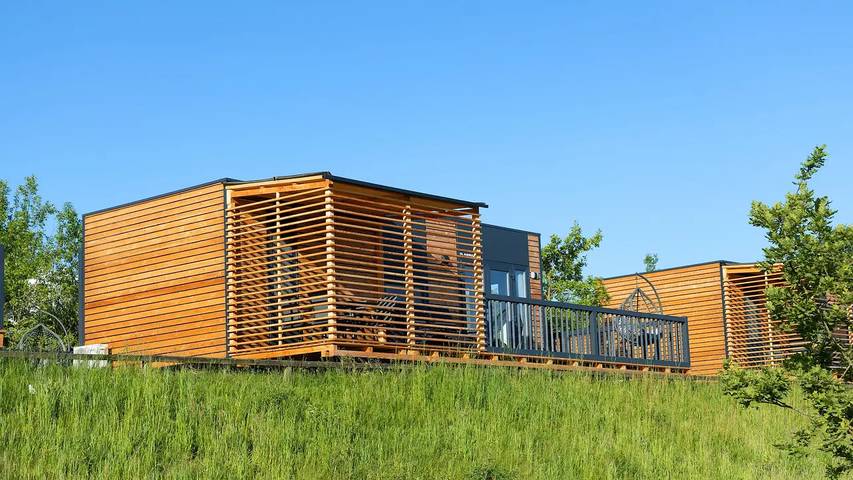 Camping für 6 Personen, mit Sauna und Terrasse sowie Pool in Bayern - 3