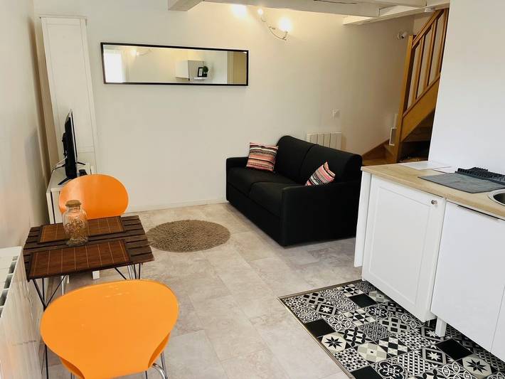 Cottage pour 3 personnes, avec jardin à Quartier d'Auteuil