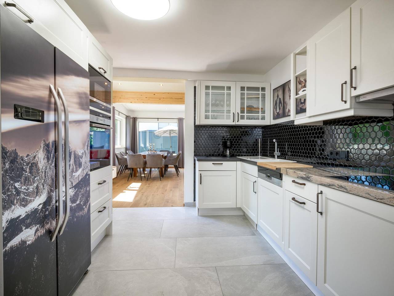 Luxuriöses Chalet im Zentrum, 50m zum Skibus in Fieberbrunn, Bezirk Kitzbühel