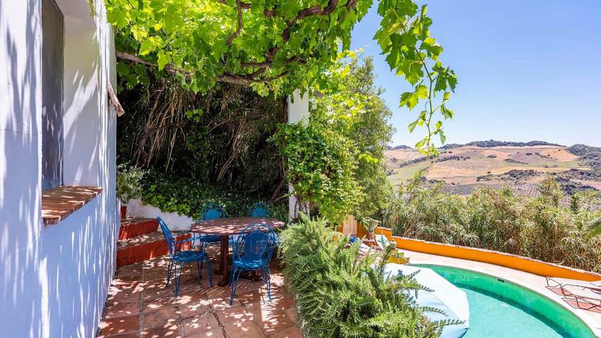 Casa rural para 8 personas, con balcón/terraza y piscina en Montecorto - 3