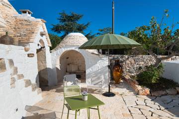 Trullo für 2 Personen, mit Garten, kinderfreundlich in Italien