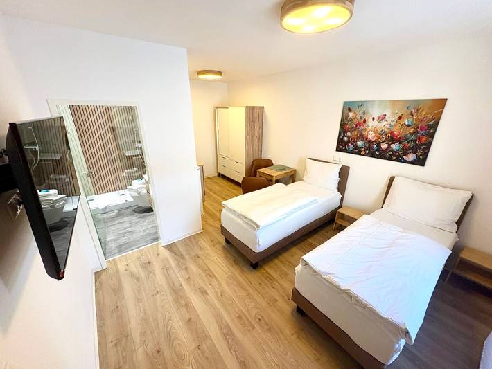 Studio für 2 Personen, mit Balkon in Radebeul
