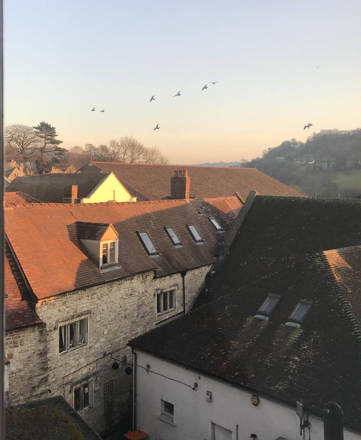 Ganze Wohnung, Windows Over Stroud Penthouse apartment with views in Stroud, Gloucestershire