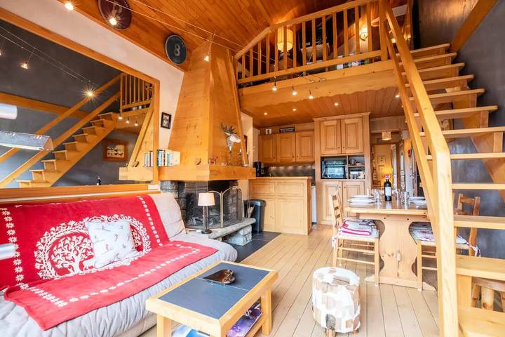 Chalet voor 6 personen, met balkon in Méribel