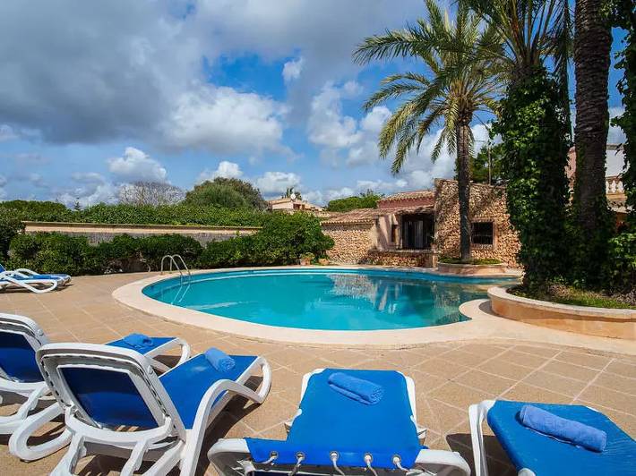 Finca mit Pool für 8 Personen, mit Pool und Garten in Manacor - 4