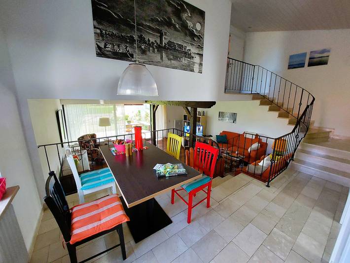 Ferienhaus für 4 Personen, mit Terrasse und Sauna sowie Garten und Whirlpool im Chiemgau - 3