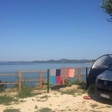 Camping für 4 Personen, mit Garten und Terrasse sowie Ausblick, mit Haustier in Zadar