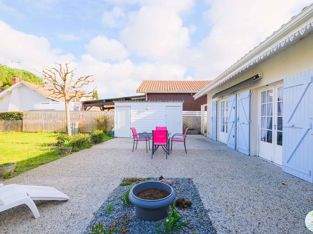 Charmantes Ferienhaus in Sanguinet: Garten, Terrasse, 6 Pers., Nahe Strand, 1 Stern in Sanguinet, Côte d’Argent