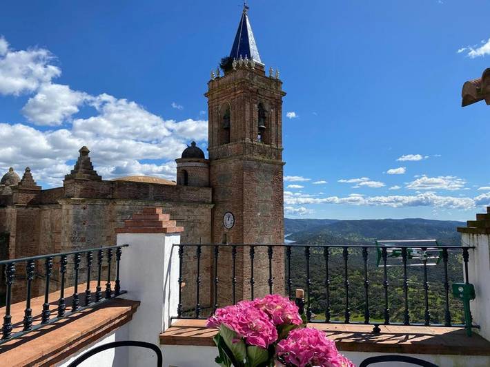 Apartamento para 2 personas, con Balcón y Terraza además de Vistas al lago y Vistas en Zufre