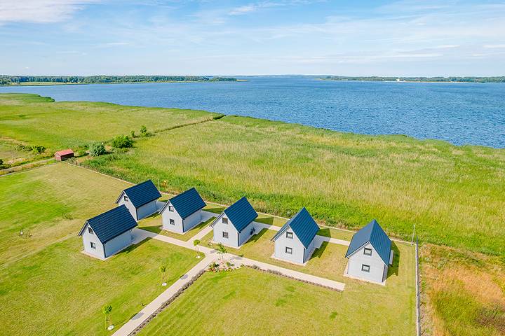 Ferienhaus mit Meerblick für 6 Personen, mit Garten und Whirlpool sowie Terrasse und Sauna in Polen