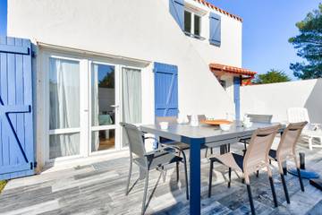 Location de vacances pour 6 personnes, avec jardin à La Guérinière