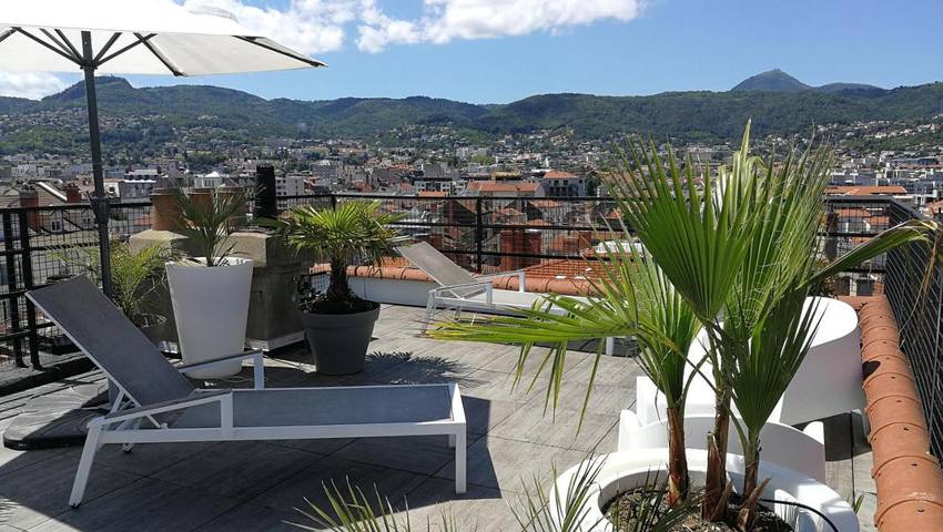 Location de vacances pour 2 personnes, avec terrasse et vue à Clermont-Ferrand - 4