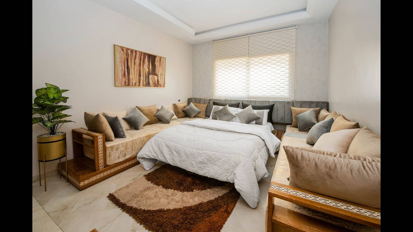 Appartement entier, Appartement luxueux à Sidi Bou Zid avec vue sur le jardin in Grand Casablanca region