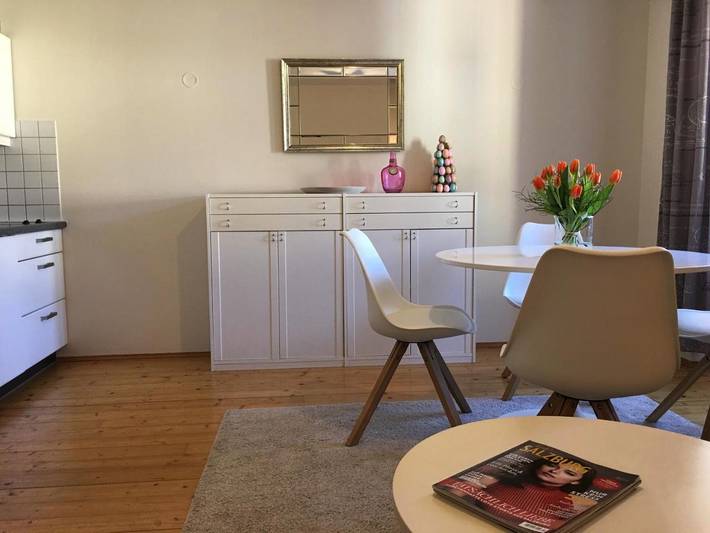 Vakantiewoning voor 3 personen, met uitzicht en tuin aan de Mondsee