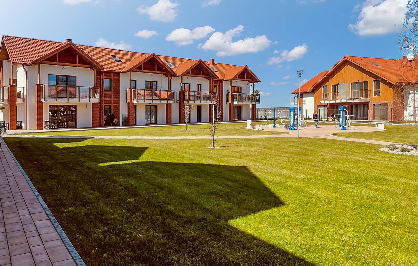 Cały apartament wypoczynkowy, Apartament wakacyjny dla 6 osób z basen in Żarnowska, Słowiński Park Narodowy