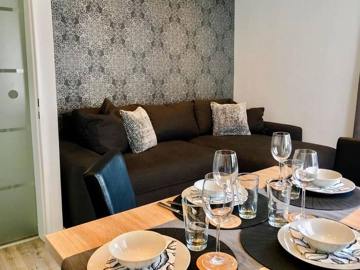 Ferienwohnung für 4 Personen, mit Balkon und Ausblick in Bingen am Rhein