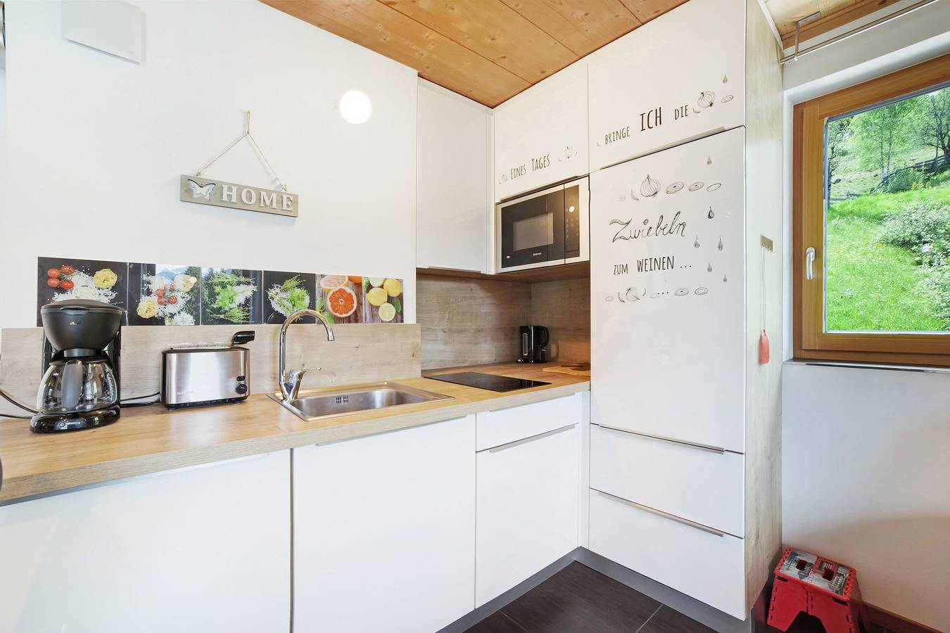 Ganze Wohnung, Ferienwohnung 'Joshof Bergblick' mit Bergblick, Balkon und Wlan in Ulfas, Moos in Passeier