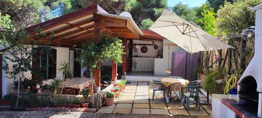 Gîte pour 4 personnes, avec jardin, animaux acceptés à Porto Pino