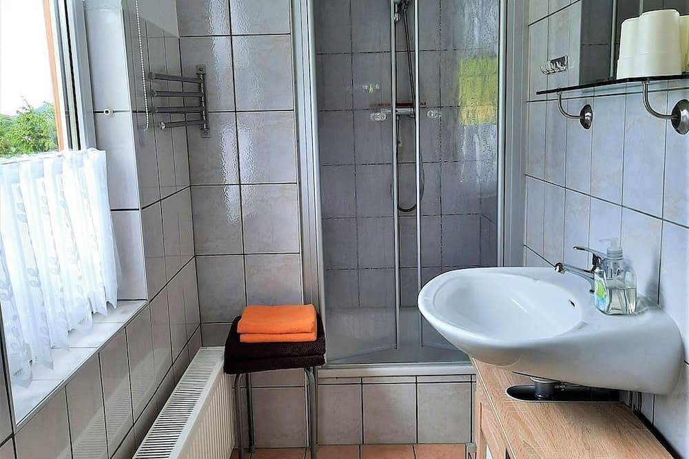 Ganze Wohnung, Appartement \"Pfaffenstein\", Wohn-/Schlafraum - Ferienhof Müller in Königstein, Elbsandsteingebirge