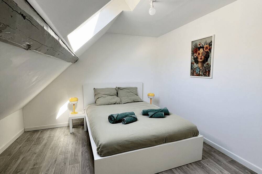 Maison calme missions pro - 2 workspaces - Private parking lot - Valenciennes in Anzin, Valenciennes region