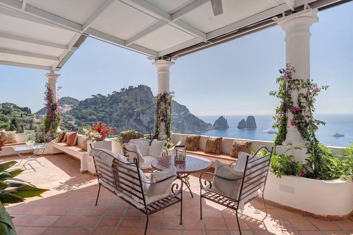 Villa per 8 persone, con Giardino a Capri