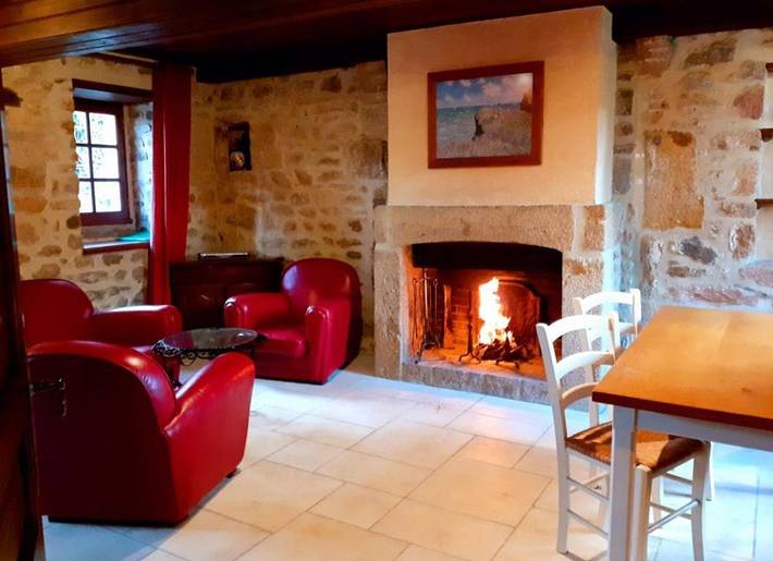 Location de vacances pour 3 personnes, avec Terrasse et Jardin à Maupertus-sur-Mer