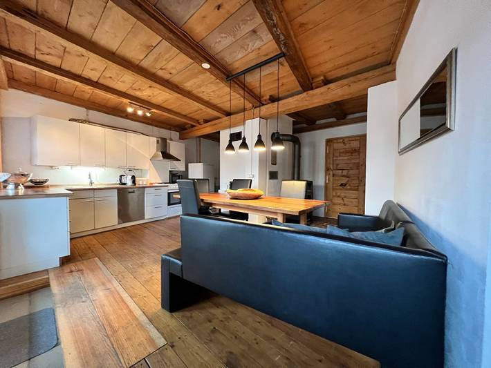 Ferienwohnung für 5 Personen, mit Balkon und Balkon/Terrasse sowie Garten und Sauna in Überlingen, Obersee (Bodensee)