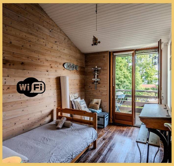 Location de vacances pour 6 personnes, avec vue et balcon ainsi que piscine et vue sur le lac dans Port Ripaille - 3