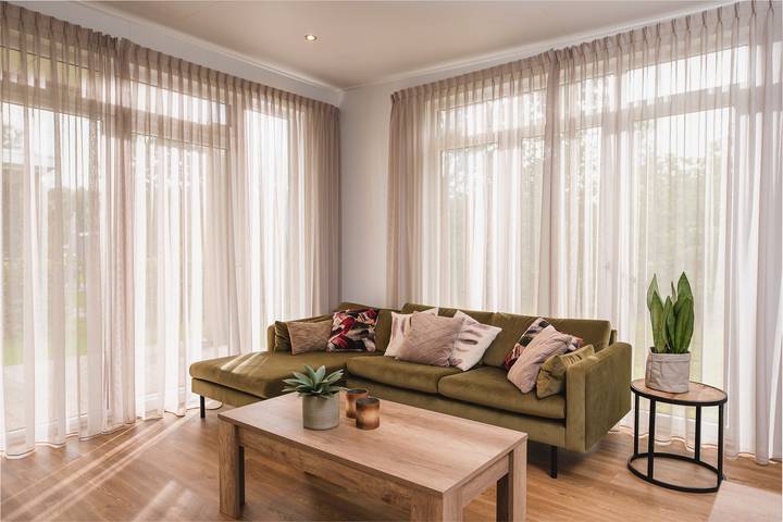 Chalet für 6 Personen, mit Balkon/Terrasse und Sauna sowie Terrasse in den Niederlande - 4