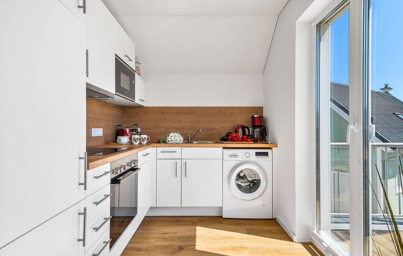 Appartement de vacances entier, Appartement avec terrasse au bord de l'eau - Plage 1000m in Kappeln, Kappeln et ses environs