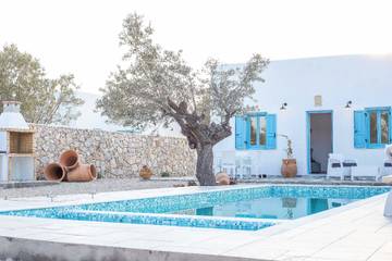 Ferienhaus für 4 Personen, mit Terrasse und Garten auf Rhodos