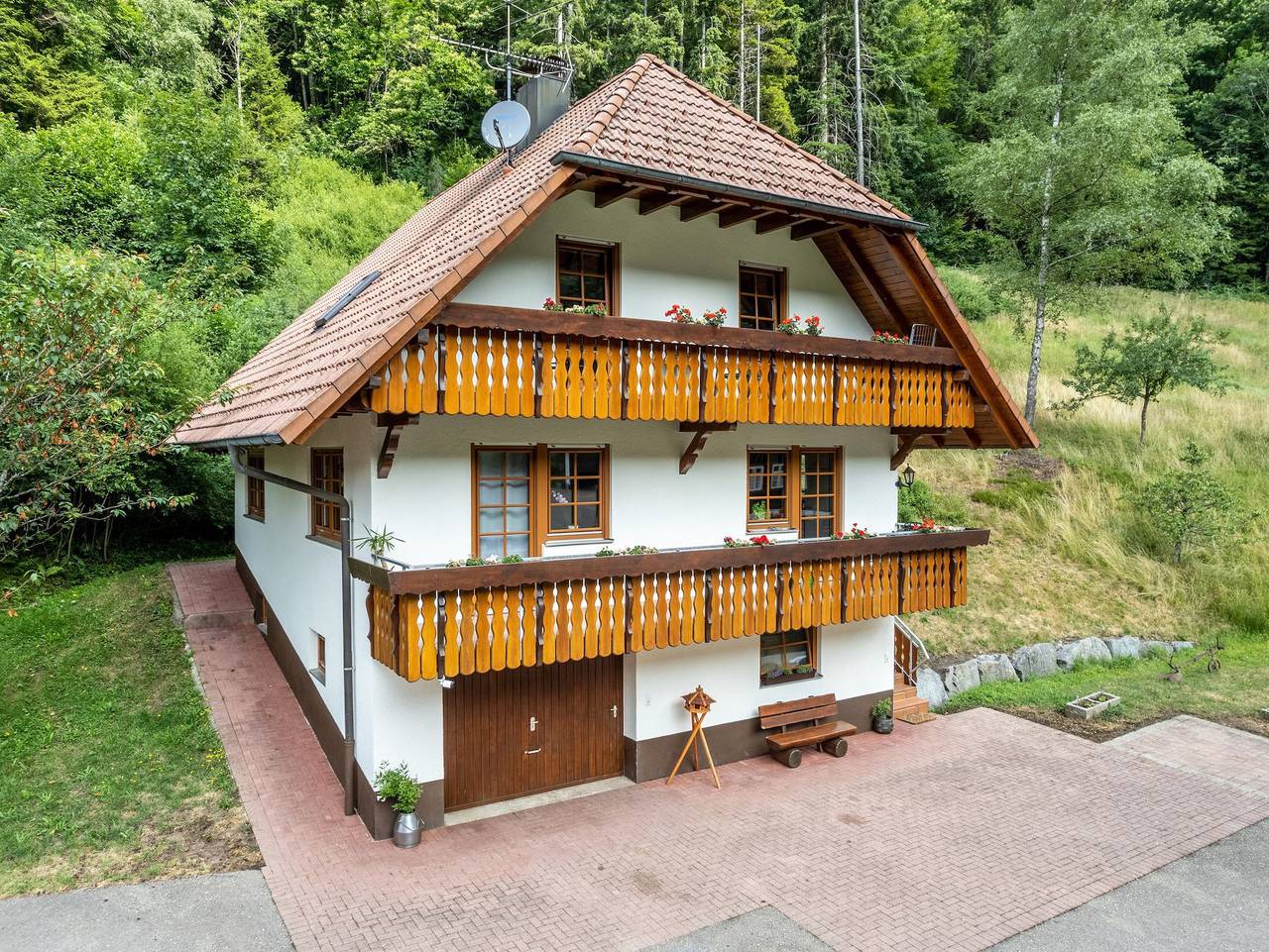 Ganze Ferienwohnung, Ferienhaus Gießler in Nordrach, Mittlerer Schwarzwald