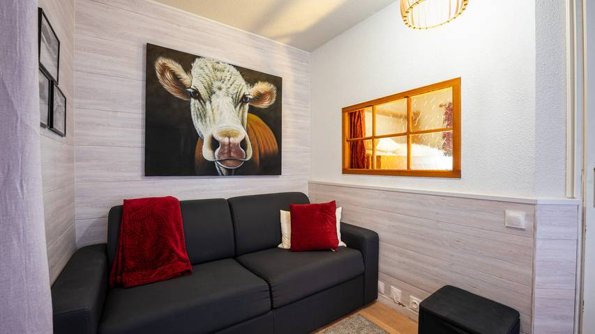 Gîte pour 5 personnes, avec balcon dans Station de Morillon - 2