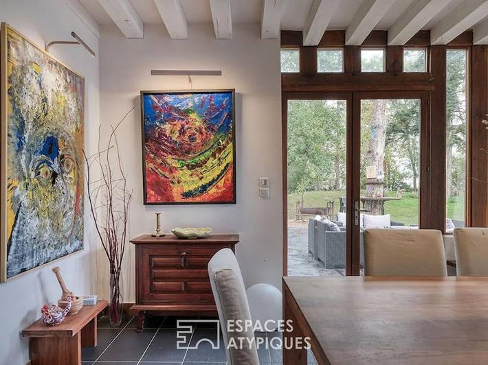 Location de vacances pour 12 personnes, avec bassin pour enfant et piscine ainsi que jardin et terrasse à Maillebois - 2