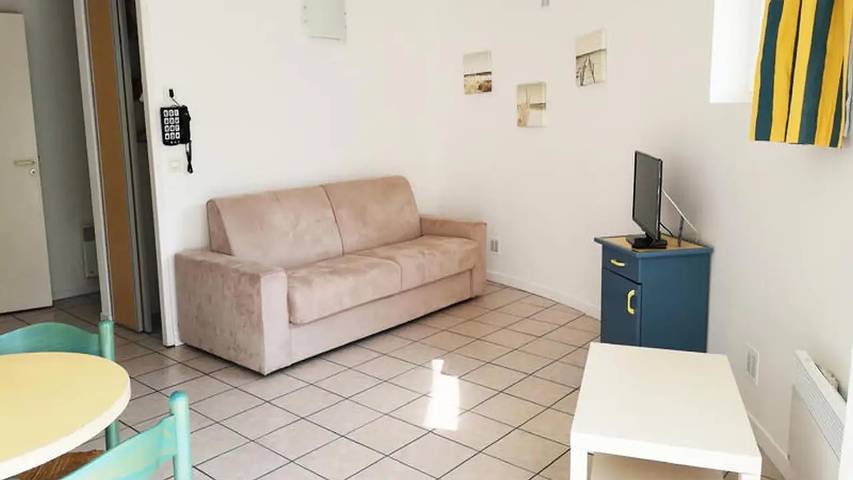 Gîte pour 3 personnes, avec Jardin dans Plage de la côte des Basques