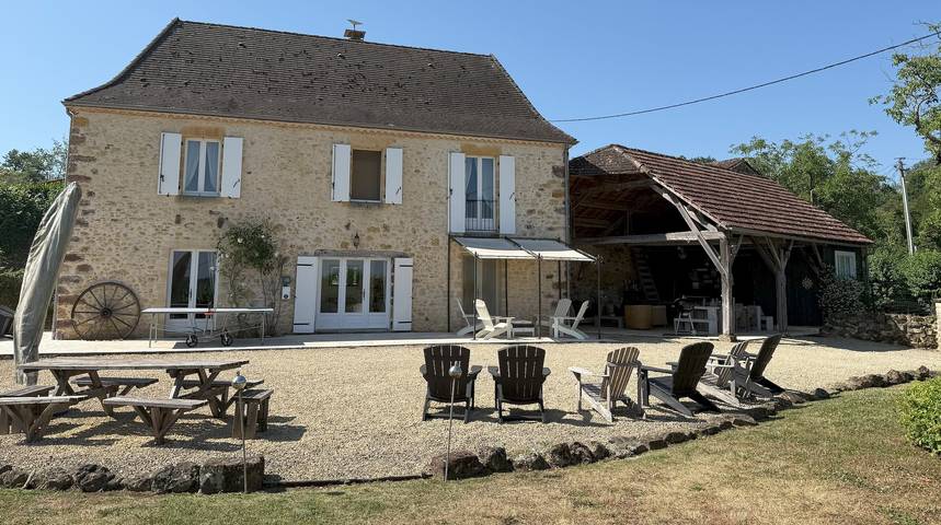 Gîte pour 6 personnes, avec Piscine à Saint-Laurent-la-Vallée