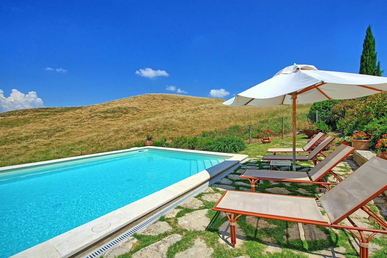 Villa für 6 Personen mit Pool in Trequanda, Siena Provinz