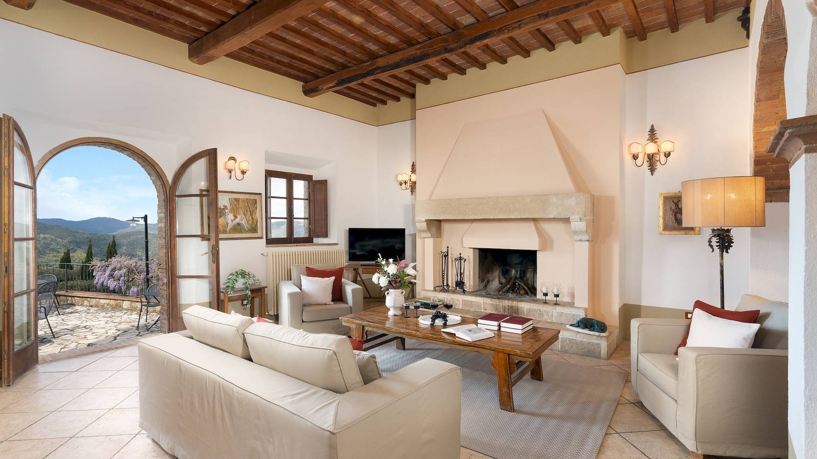Villa pour 30 personnes avec terrasse in Pomarance, Riserva Naturale di Monterufoli