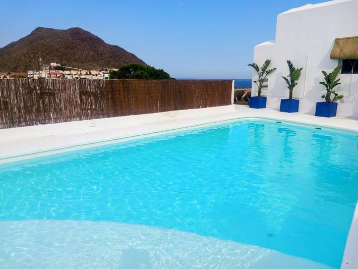 Maison d’hôte pour 3 personnes, avec jardin ainsi que piscine et vue, animaux acceptés dans Cabo de Gata - 3