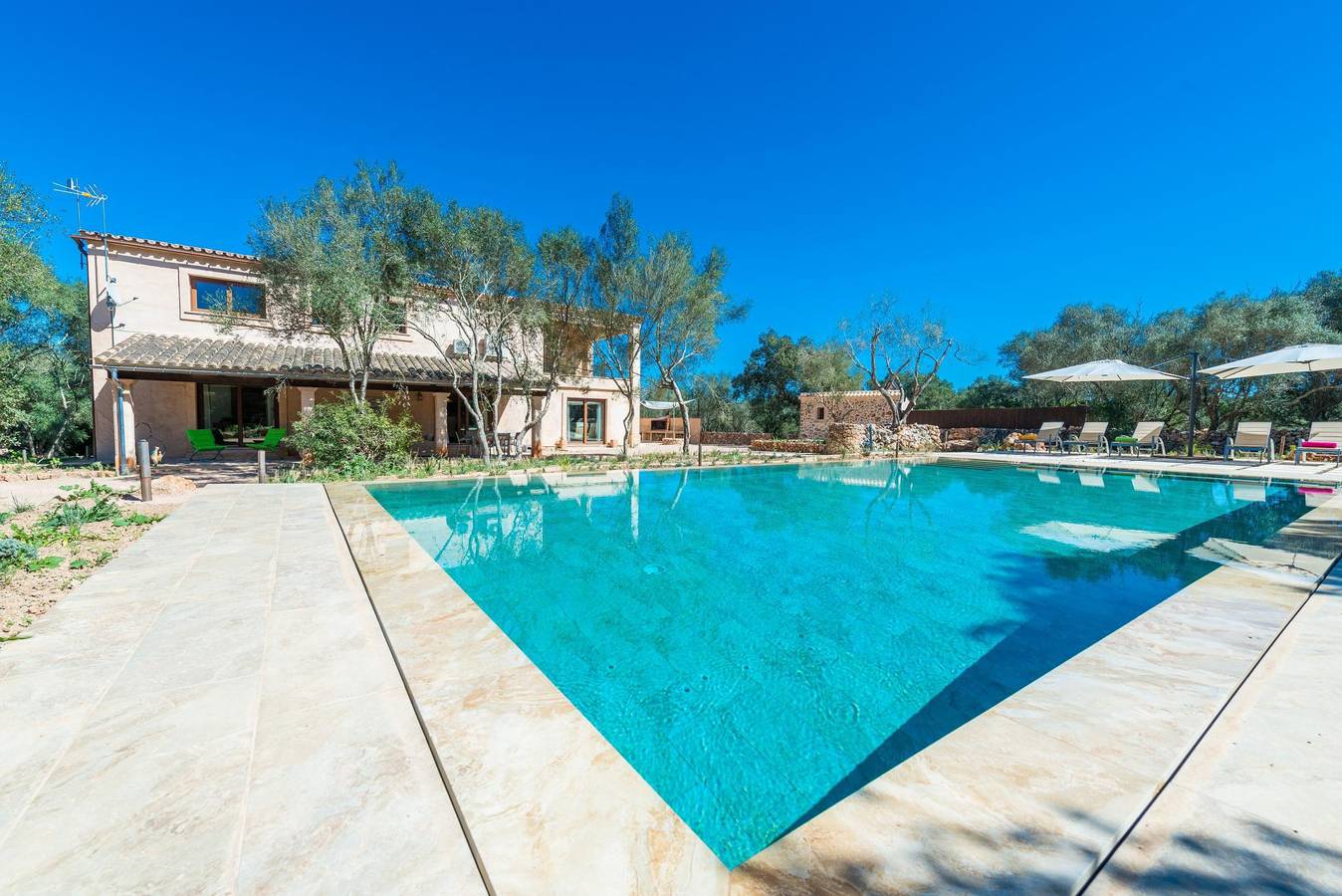 Can Madis - Ferienhaus mit privaten Pool in Costitx. Wifi gratis in Costitx, Mallorca Inselmitte