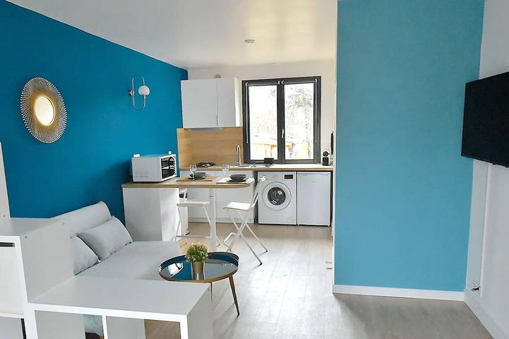 Atypisches Studio, neu renoviert, komplett ausgestattet in Vert-le-Grand, Essonne