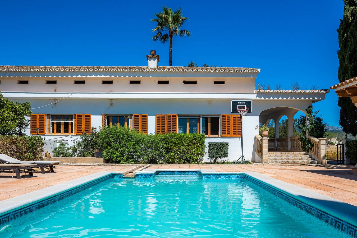Casa rural 'Son Valentí' con vistas a la montaña, Wi-Fi y aire acondicionado in Sa Pobla, Mallorca Norte