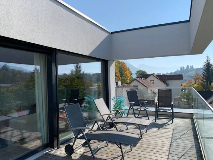 Ferienwohnung für 6 Personen, mit Ausblick und Terrasse sowie Seeblick in Gmunden - 3
