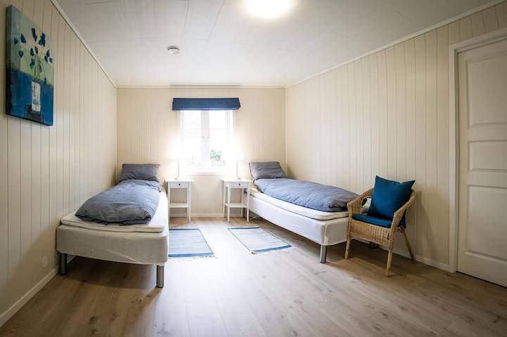 Neues, großes, familienfreundliches Ferienhaus mit herrlicher Aussicht in ländlicher Umgebung in Fusa