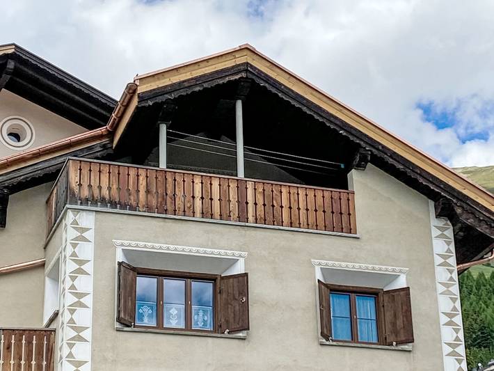 Ferienwohnung für 5 Personen, mit Balkon in Zuoz - 2